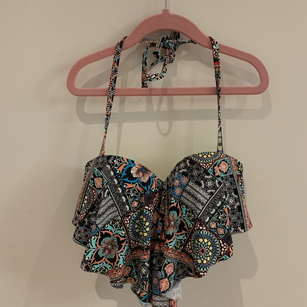 bikini top vibrant design